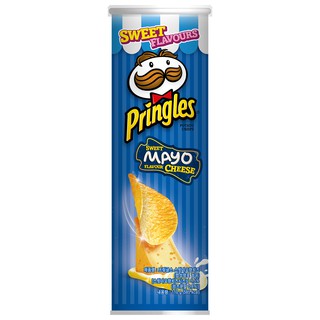 Pringles Sweet Mayo Cheese มันฝรั่งทอดกรอบพริงเกิลส์ รสสวีทมาโยชีส 110g.