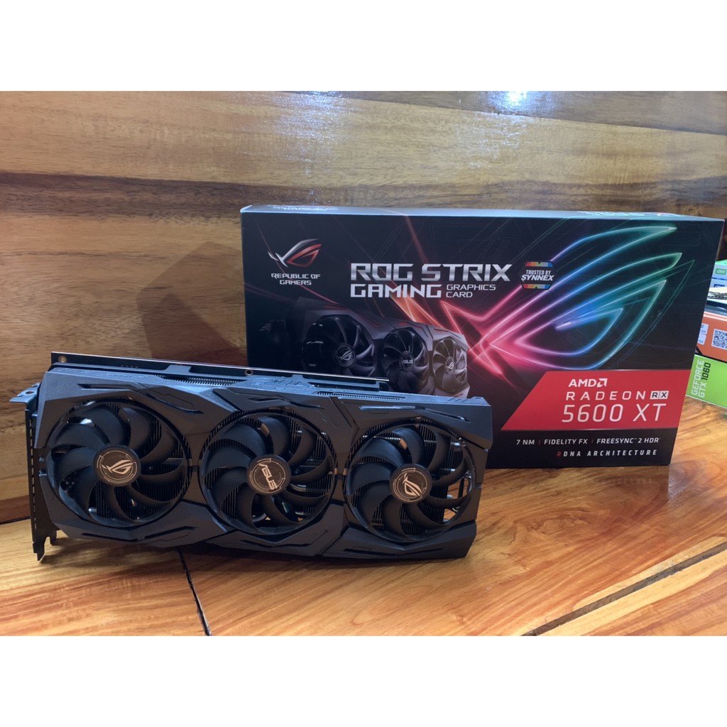 ASUS STRIX RX5600XT O6G GAMING DDR6 (สินค้ามือสอง,มีประกัน)