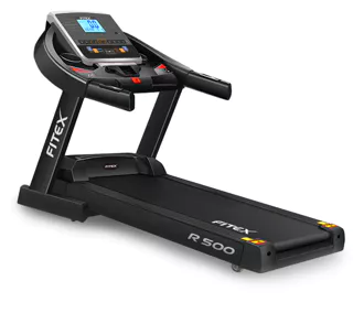ลู่วิ่งไฟฟ้า R500 4แรงม้า ลู่วิ่ง FITEX สายพาน48cm ความชันไฟฟ้า18ระดับ สปริงโช๊คใหญ่ App-#-1