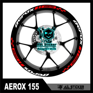 สติกเกอร์ (kc.033) AEROX 155 หน้า หลัง (แถมหลัง &amp; หน้า)