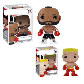 Funko Pop! ภาพยนตร์ร็อคกี้ #บาล์มบัวหิน 18 ชิ้น #19 Apollo Creed #20 Clubber Lang  #ฟิกเกอร์ไวนิล Ivan Drago 21 พร้อมตัวป้องกัน