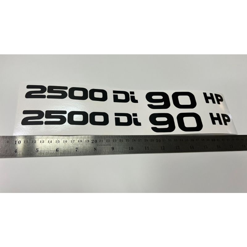 สติ๊กเกอร์ 2500 Di  90 HP ติดแก้มท้ายรถ ISUZU Dragon ราคา ถูกที่สุด ดีลบีเคเค แกลเลอรีภาพที่ 4