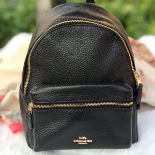 พร้อมส่งค่ะ เป้มินิสีดำ @4,190 MINI CHARLIE BACKPACK (COACH F28995) BLACK/IMITATION GOLD