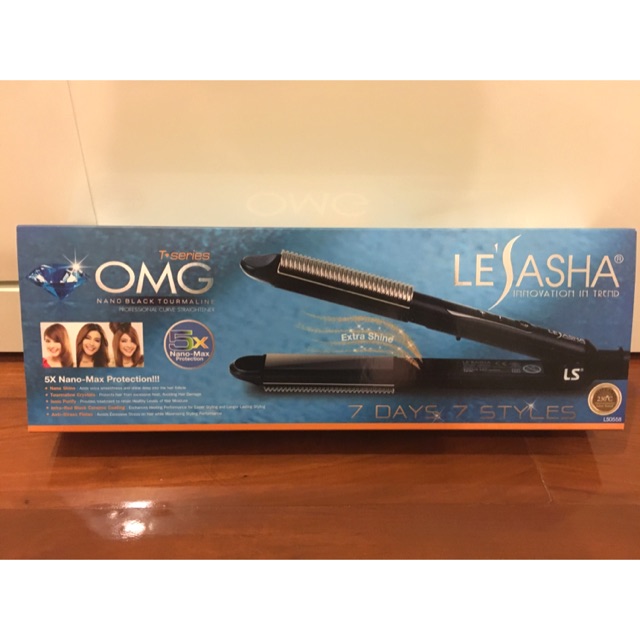 Lesasha OMG เครื่องหนีบถนอมเส้นผม - รุ่น LS0558