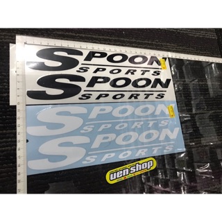 สติกเกอร์ TULISAN SPOON SPORTS สําหรับฮอนด้า