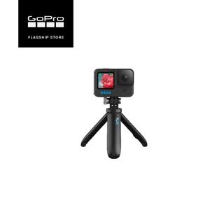 GoPro Mounts /Shorty ด้ามจับโกโปรแบบสั้น ยืดได้มีขาตั้ง Mini Extension Pole&amp;Tripod อุปกรณ์เสริมโกโปรของแท้ ด้ามจับกล้อง