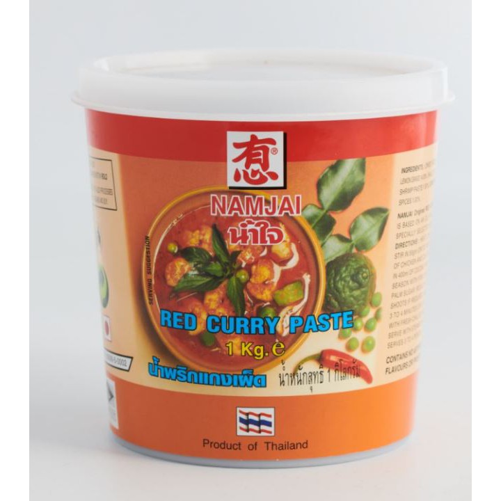 น้ำพริกแกงเผ็ด ตราน้ำใจ 1 กิโลกรัม