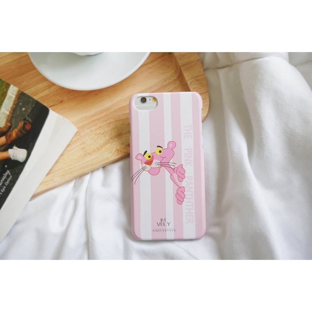 case iPhone PINK PANTHER แข็งสีชมพู