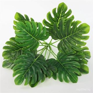 venicenight 1Pc Artificial Monstera Simulation Plant Wedding Home Hotel Cafe Party Decor玫瑰/通心菜/芹菜/裙子/木瓜/手链/向日葵/香菜/苹果/文胸/