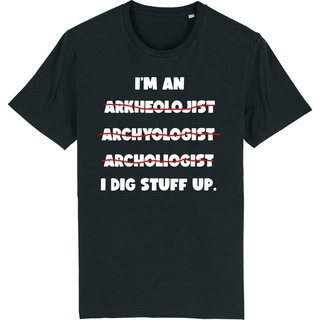 【Hot】รายละเอียดเกี่ยวกับ ARCHEOLOGIST ผมเป็น ... เสื้อยืด พิมพ์ลายธรณีวิทยาตลก