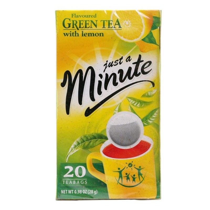 Work From Home PROMOTION ส่งฟรี 2 ชิ้น ชาสำเร็จรูป Just A Minuit Tea 28g ชาเขียวมะนาว??Green เก็บเงินปลายทาง