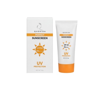 ครีมกันแดดเกริด้า เมคอัพเบส คุมมัน กันน้ำกันเหงื่อ (32041) Querida Perfect Sunscreen SPF 50 PA+++ 30g