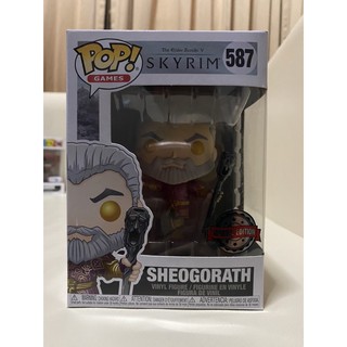 Funko Pop Sheogorath Skyrim Exclusive #587 กล่องมีตำหนิเล็กน้อย