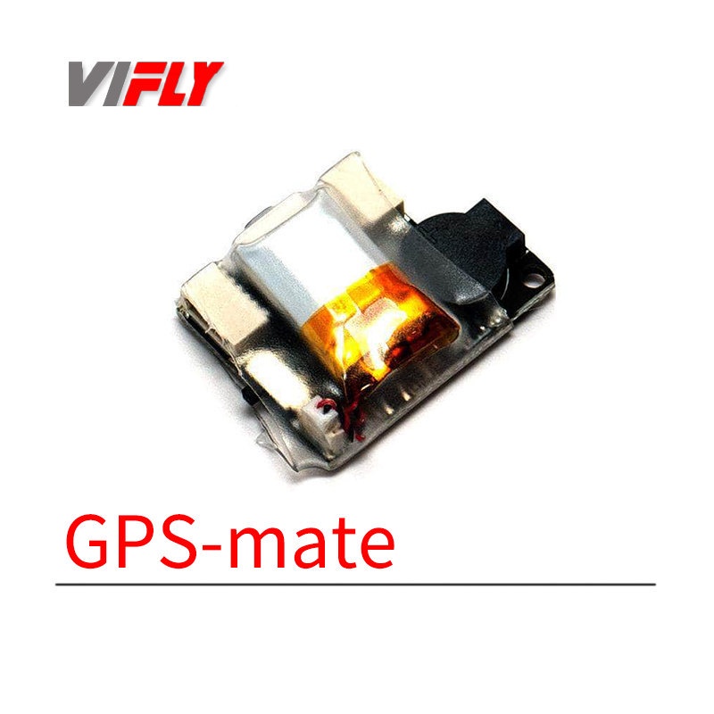 Vifly โมดูลพาวเวอร์ GPS-Mate 3.7V 50mAh LIPO พร้อมสัญญาณเตือนโดรน 26X20X8 มม. สําหรับ GPS BN180 BN22