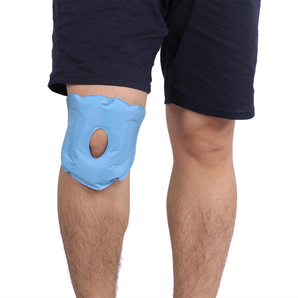 Herbplus Hot/Cold Gel Pack / สายรัด เจลประคบร้อนเย็นเข่า เนื้อเจลแน่น แผ่นใหญ่ เข้าไมโครเวฟได้