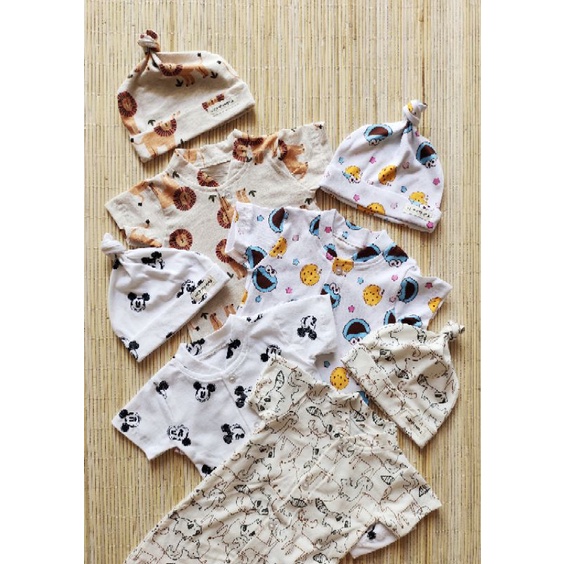 Alle Infant Set (ชุดรอมเปอร์กระดุม) ไม่มีผ้าห่อตัว