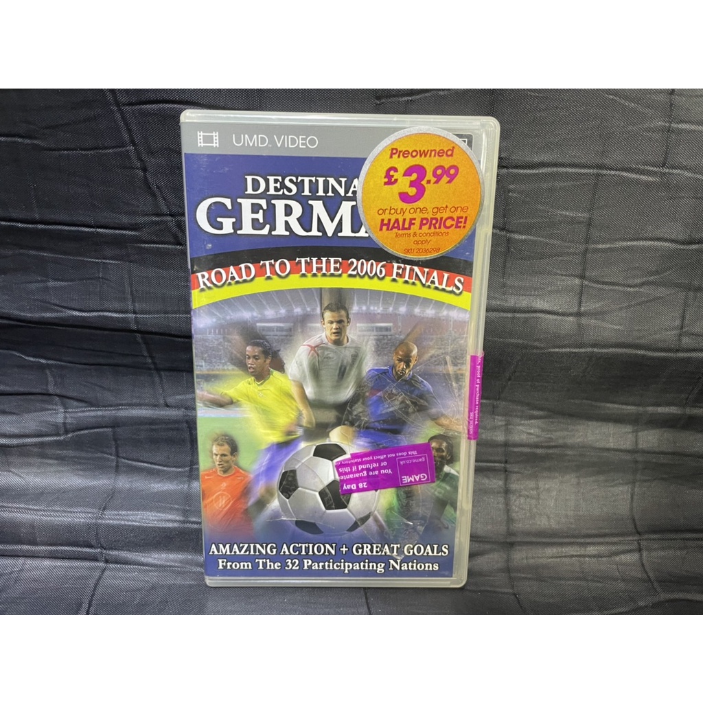 แผ่นหนัง UMD PSP : Destination Germany : PSP UMD Movies