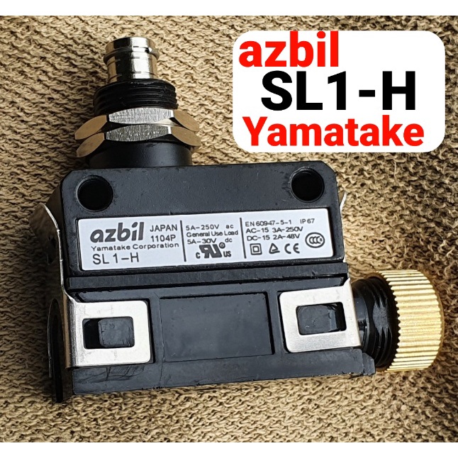 ร้านค้าzetabroach : Yamatake Azbil : SL1-H  Limit Switch , SL1H , Japan ,  ของแท้100%