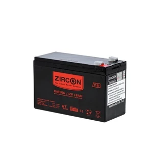 ZIRCON แบตเตอรี่ 12V 7.8Ah ชนิดMaintenance Free Battery