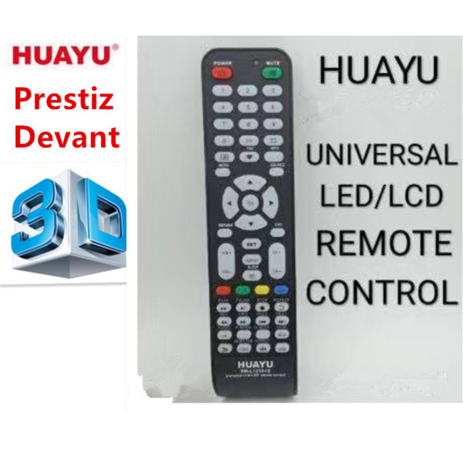 สําหรับรีโมทใหม่ HUAYU RM-L1210 Series Universal LCD/LED TV Remote RM-L1210 RM-L1210 RM-L1210 รีโมทค