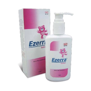 ** Ezerra Lotion 150ml สำหรับผิวแห้ง ผดผื่น ผื่นแพ้ สูตรอ่อนโยน บำรุงผิวหน้าและผิวกาย