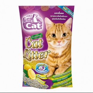 (DB95)Catty Cat ทรายแมว กลิ่นมะนาว 5 ลิตร