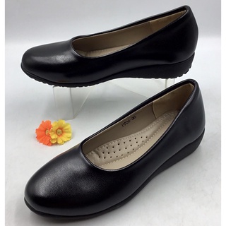 รองเท้าคัทชูผู้หญิง (SIZE 35-41) หนังเรียบ (รุ่น P706) รองเท้าทางการ