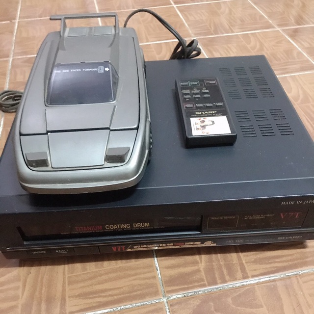 เครื่องเล่น VDO + ที่ก่อเทป มือสอง 550บ.