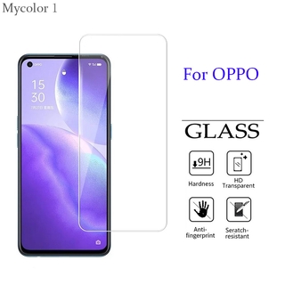 ฟิล์มกระจกนิรภัยกันรอยหน้าจอสําหรับ OPPO Reno 8 8T 8Z 7 6 6Z 7Z 5 5F 4 SE 4Z 3 Pro 2 2Z 2F 5G 4G 2023