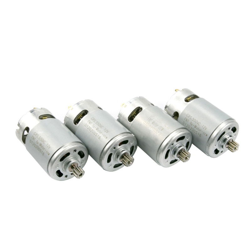 BT RS550 13 ฟันมอเตอร์เกียร์ไฟฟ้าแบบพลิกกลับได้ Micro Speed 12V 18V 21V 25V