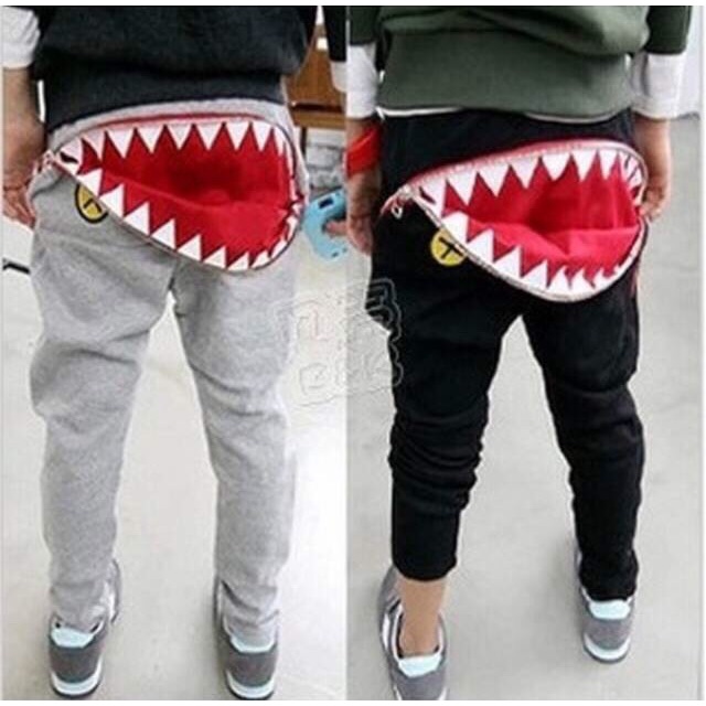 BP714A กางเกงแฟชั่น มีซิปปากสัตว์ประหลาด (1ข/2ข/3ข/4ข/5ข)