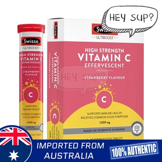 Swisse Ultiboost High Strength Vitamin C 60 Effervescent Tablets