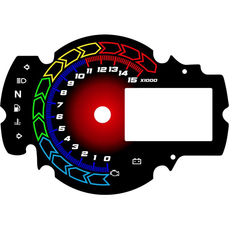 บอร์ด SPEEDO RX2N SPEEDOMETER