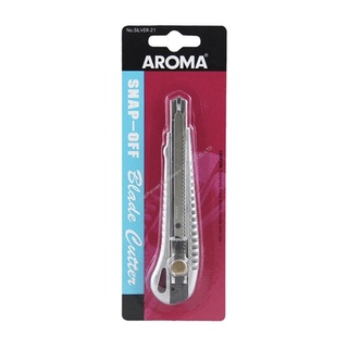 มีดคัตเตอร์ “Aroma” SILVER-21