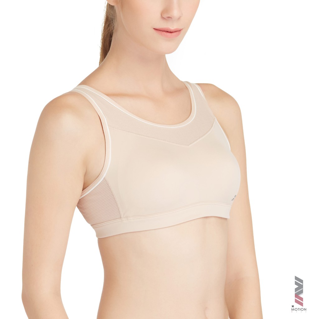 Wacoal Motion Wear Level 2 บราออกกำลังกาย รุ่น WR1501 สีเบจ (BE)