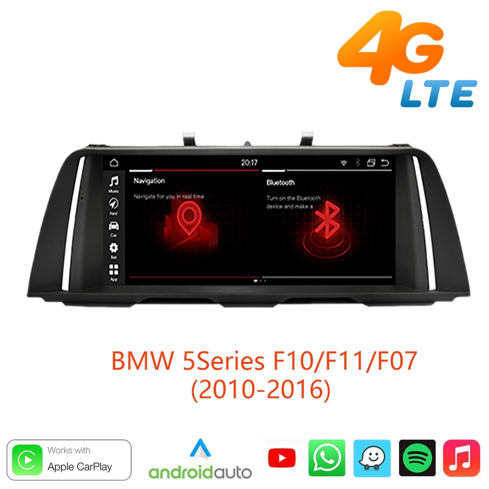 หน้าจอสัมผัส 10.25 12.3 นิ้ว android11 8core อุปกรณ์เสริมในรถยนต์ เครื่องเล่น android มอนิเตอร์ บลูทูธ gps วิทยุ เครื่องเล่น และ  bmw android player headunit monitor bluetooth video radio carplay android auto 5series f10 กล้องถอยหลัง