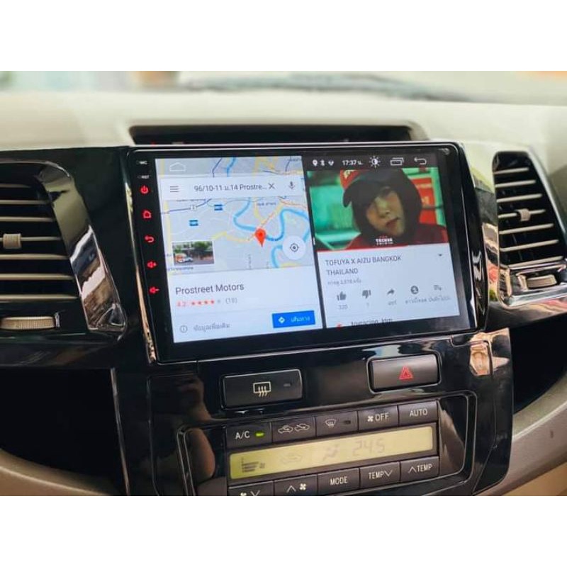 จอAndroid Toyota Fortuner 2003  2015 ALPHA FINNIX  อัลฟ่า ฟินนิก โตโยต้า ฟอจูนเนอร์ จอแอนดรอย จอติดร