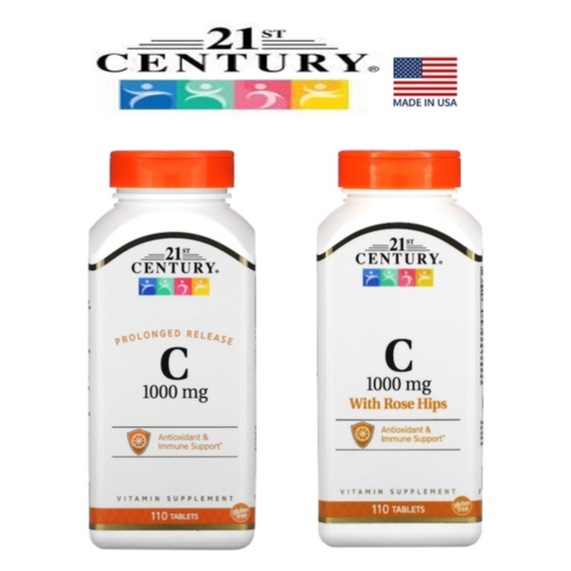 21st Century, C-1000, Prolonged Release / Vitamin C with Rose Hips, 1,000 mg