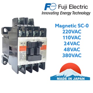 Magnetic contactor Fuji Electric FA SC-0 แมคเนติก ฟูจิ