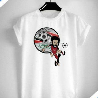 เสื้อยืดลายนักเตะฟุตบอลโลก ซาล่าห์