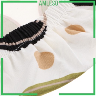 [Amleso]Universal Spandex ผ้าคลุมเก้าอี้สํานักงานผ้ายืดป้องกัน Rhombus