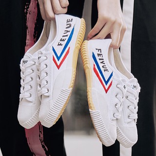 Feiyue ขาว แฟชั่น คลาสสิก รองเท้าบุรุษ รองเท้าสตรี