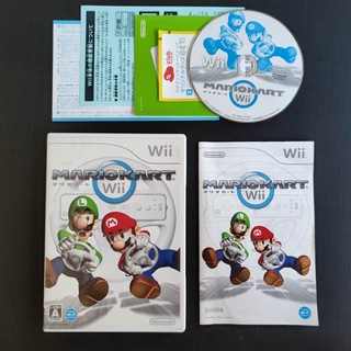 MARIO KART Wii แผ่นแท้ Nintendo Wii JP ใช้งานได้ปกติ