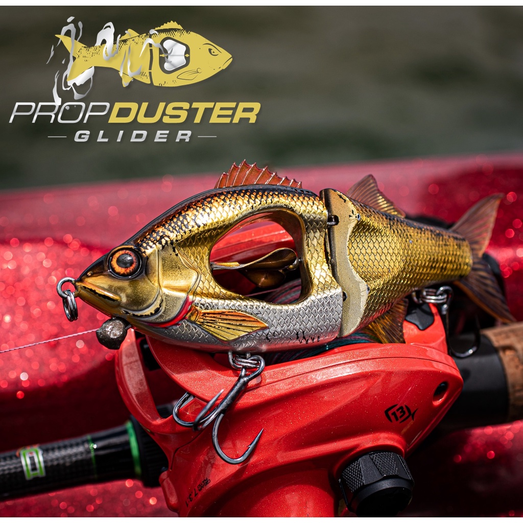 CHASEBAITS PROP DUSTER 130MM ปลาสวิมเบท Slow-Sink ใบพัดพุง อย่างแก๋วอ่ะคร๊าบ