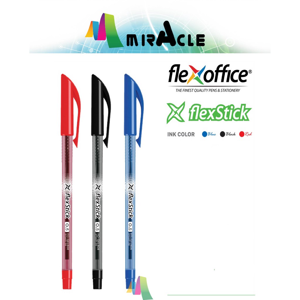 FLEXSTICK SMOOTH INK PEN 0.7 3S