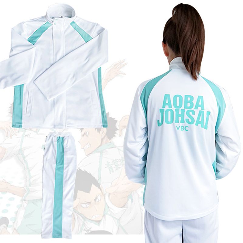 Hajike! Aoba Anime-Inspired Jogakusei Uniform from Johsai High School