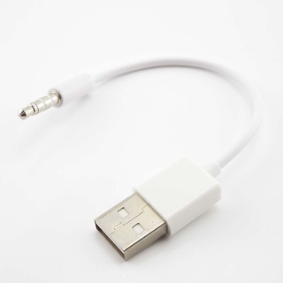 สายเคเบิล USB แจ็ค 3.5 มม. 4 ขั้ว ตัวผู้ เป็น USB 2.0 type A ตัวผู้ สําหรับอุปกรณ์รถยนต์