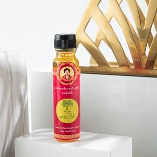 น้ำมันเหลืองสมถวิล อั้งกี้ ตราต้นโพธิ์ 24 ml ( 6 ขวด )
