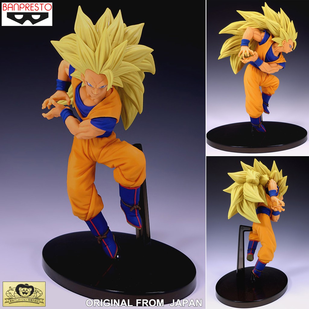 Figure Original แมวทอง Dragon Ball Super Saiyan 3 ดราก้อนบอล ซุปเปอร์ ไซย่า 3 Son Goku Gokou ซง โกคู