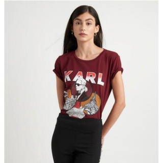 เสื้อลุง Karl จากเมกา RETRO KARL LOGO TEE